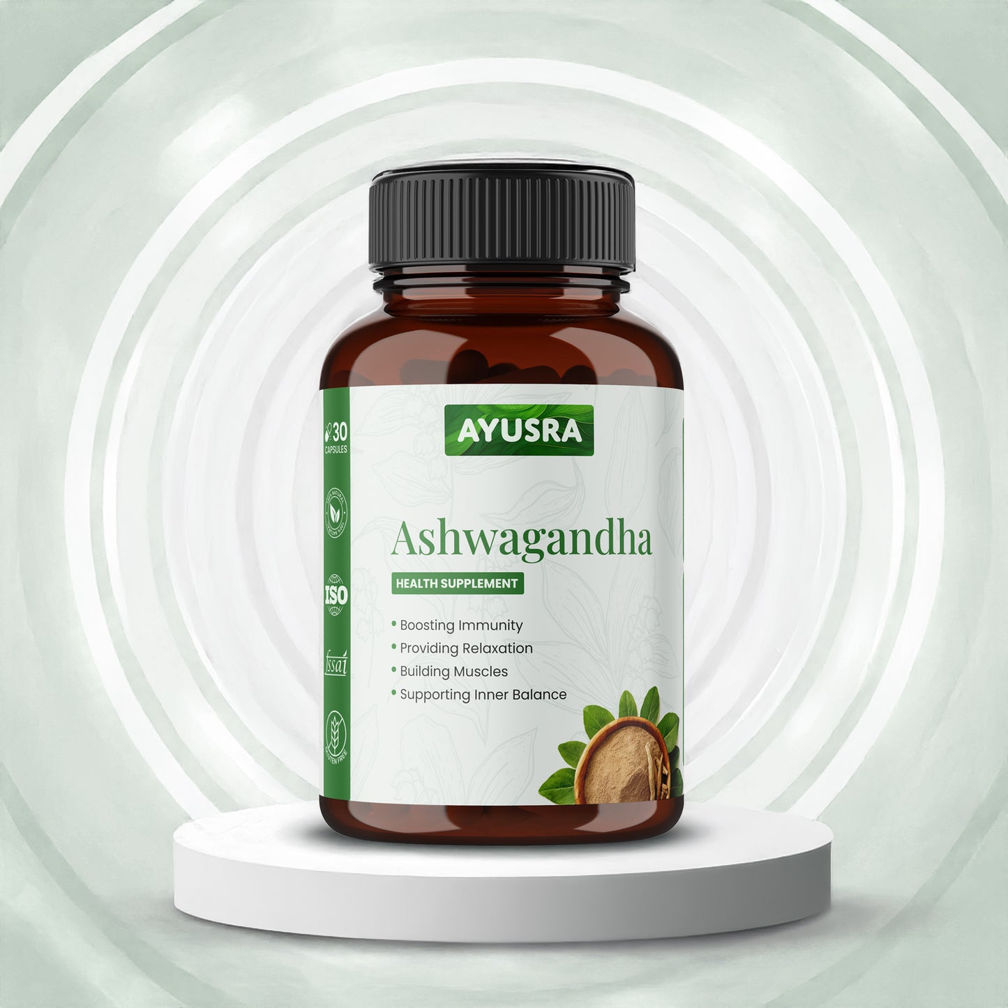 Ayusra Ashwagandha Tablets & Capsules