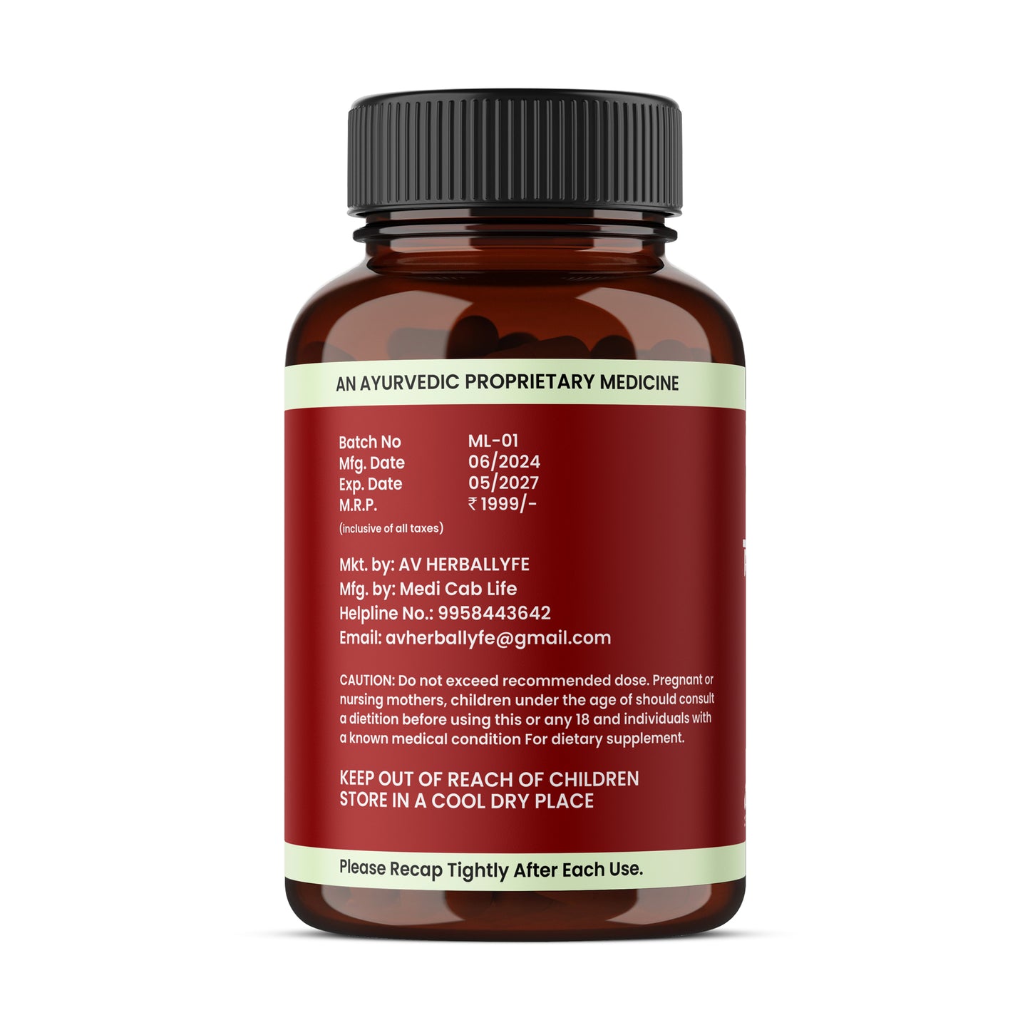 Ayusra Testosterone Booster ! 30 CAPSULES